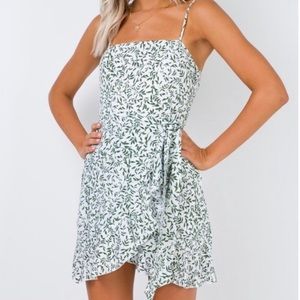 Princess Polly Olive Garden Mini Dress - image 1